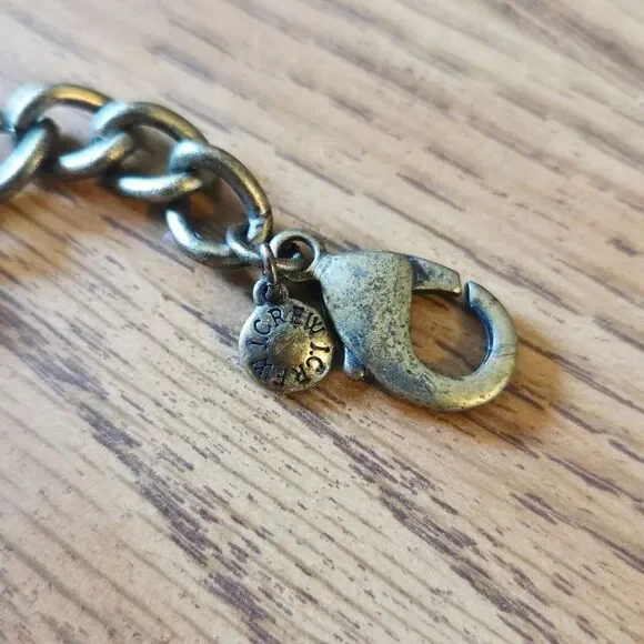 J CREW Raspberry And Purple Crystal Vintage Statement Necklace STATEMENT MAKING! - Picture 6 of 12